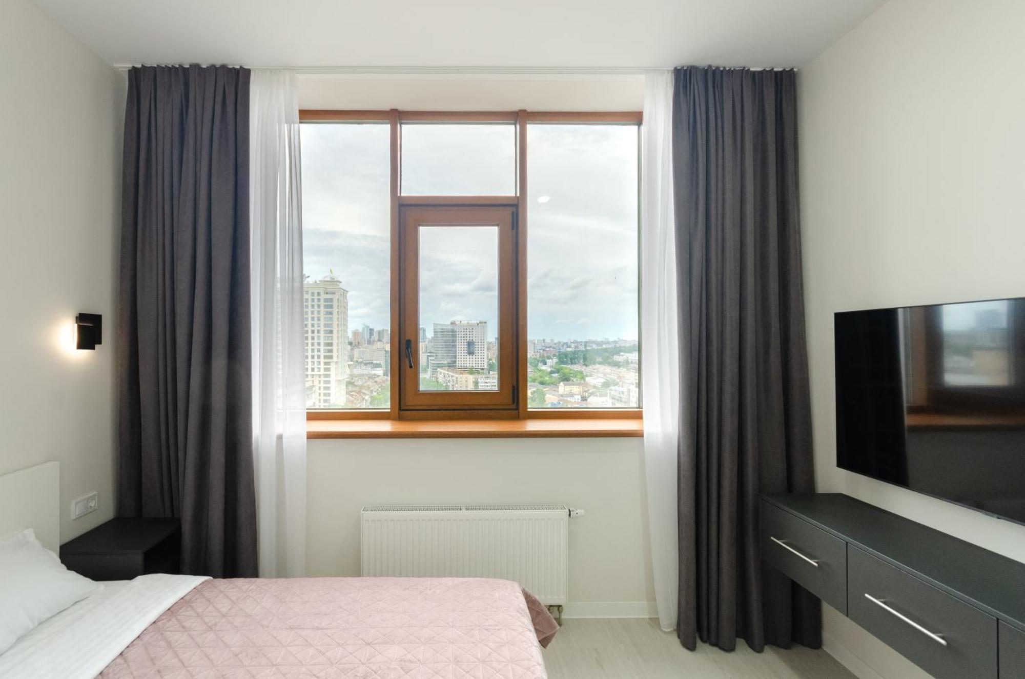 Petrovdom Inn Rc Diplomat Hall -The Smart Hotel Apartment Panoramic City View I Kiev Luaran gambar
